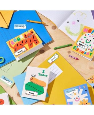 Nelko Genuine P21 Birthday 2.0 Label Maker Tape, Adapted Label Print Paper, 14x40mm (0.55"x1.57"), Standard Laminated Labeling Replacement, Multipurpose of P21 Label Maker, 180 Tapes/Roll, 1 Roll