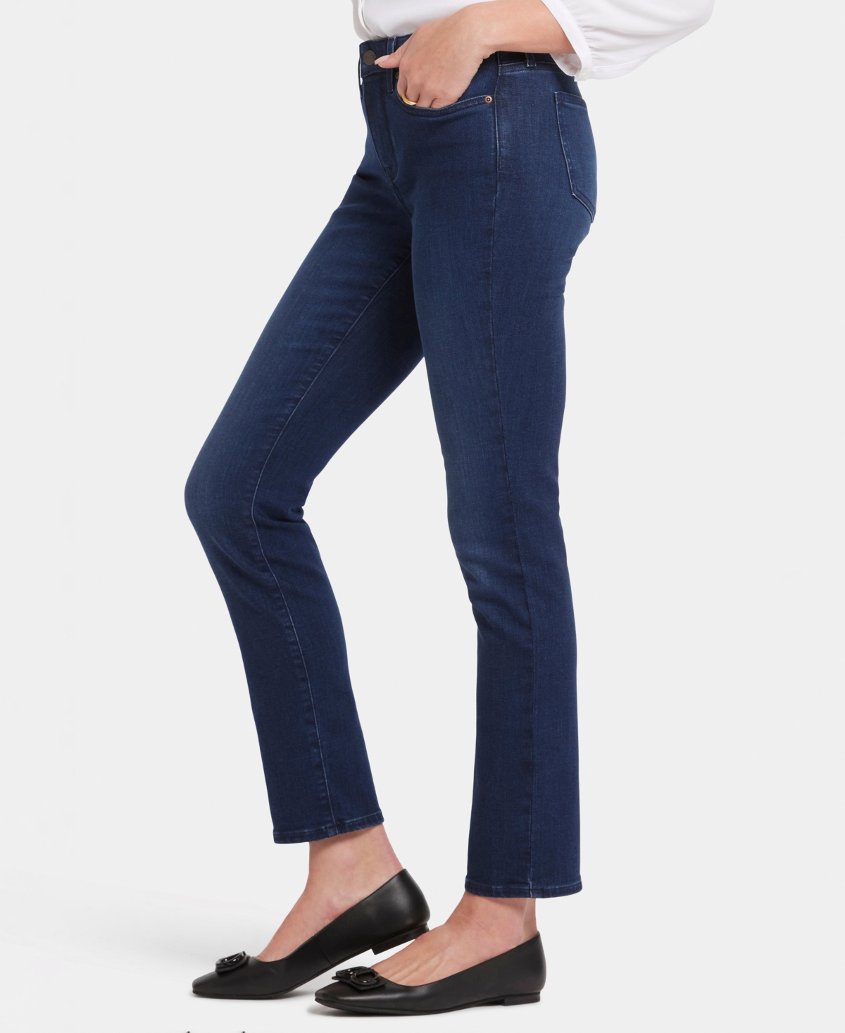 Nydj High-rise Slim Bootcut Ankle Jean In Prospect