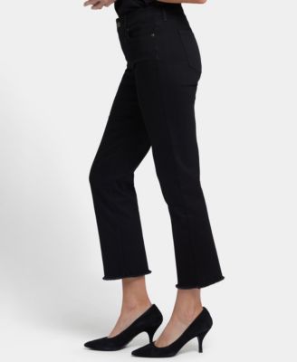 Women's Marilyn Ankle Frayed Hems Jeans