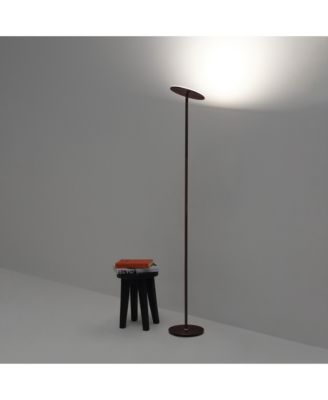 Sky 63" Super Bright LED Torchiere Modern Floor Lamp with Adjustable Head