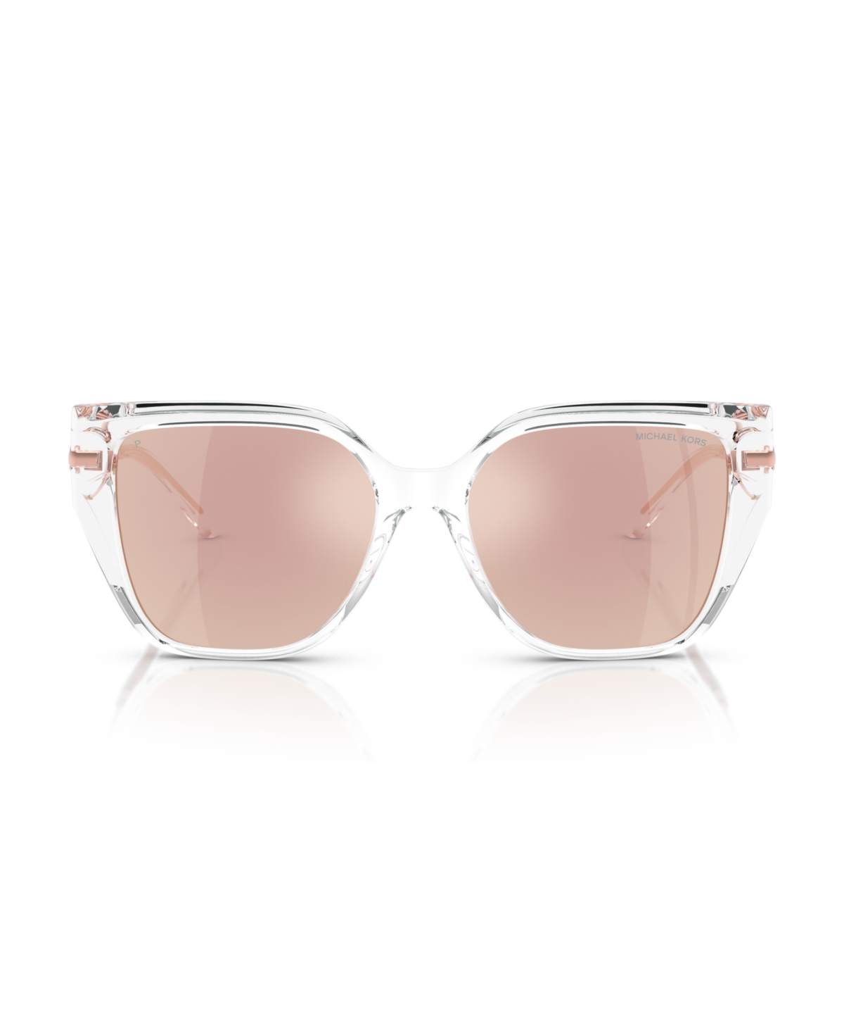 Michael Kors Women's Polarized Sunglasses, St. Barths Mk2231u In Clear