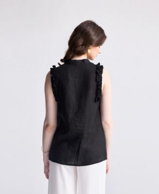 Women's Sleeveless Hemp Top