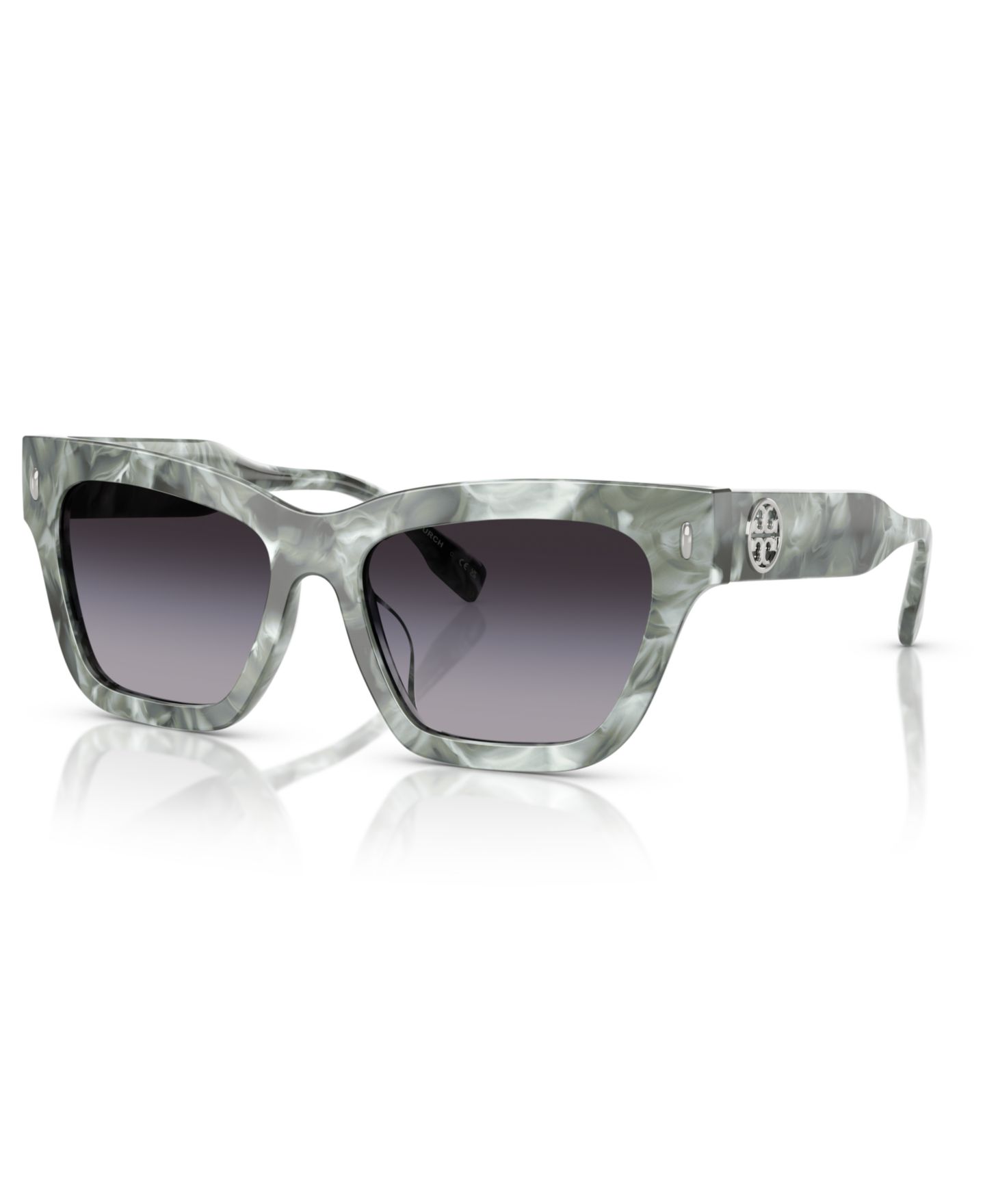 Женские солнцезащитные очки Tory Burch Sunglasses TY7208U, цвет: Чёрный — фото 1