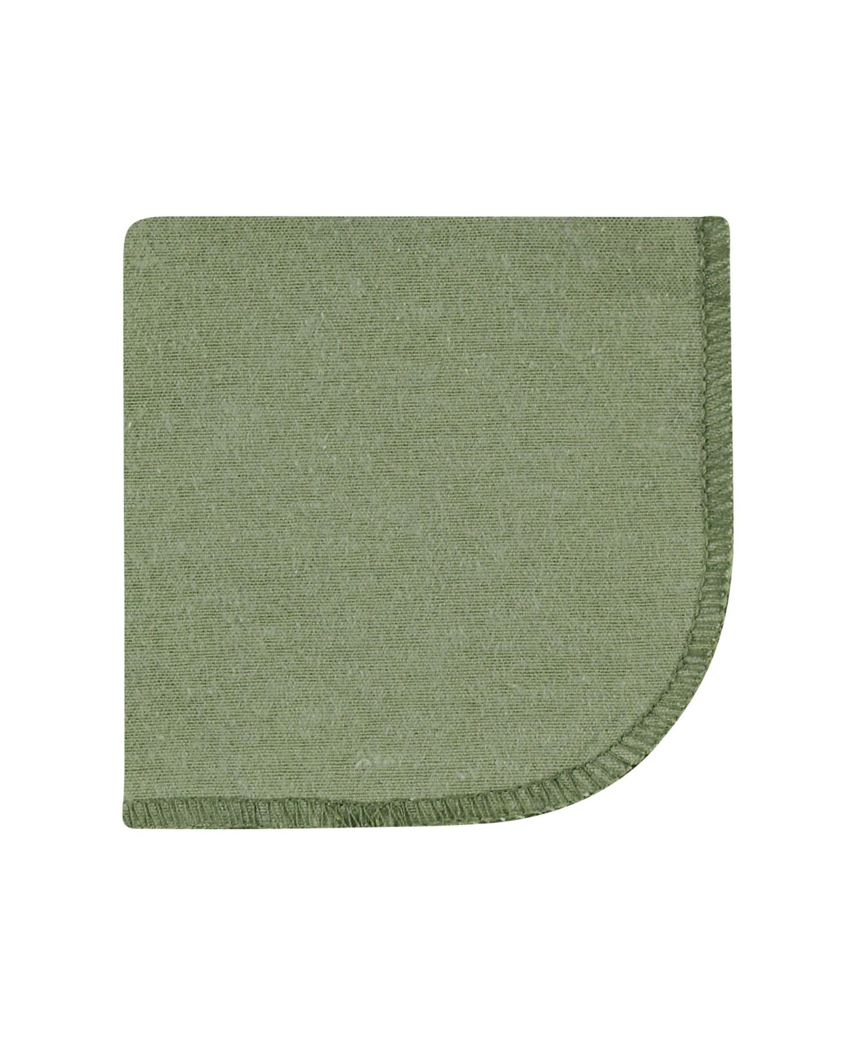 Hudson Baby Flannel Cotton Washcloths, Brown Bear 12 Pack, One Size - Going on safari 12pk