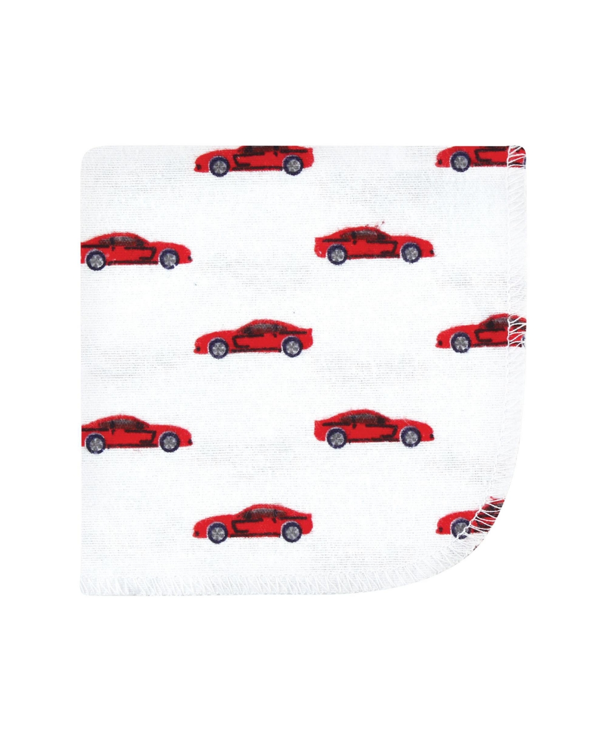 Hudson Baby Infant Boy Flannel Cotton Washcloths, Going Places 10 Pack, One Size - Going places 10 pack