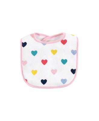 Cotton Terry Bib and Burp Cloth Set
