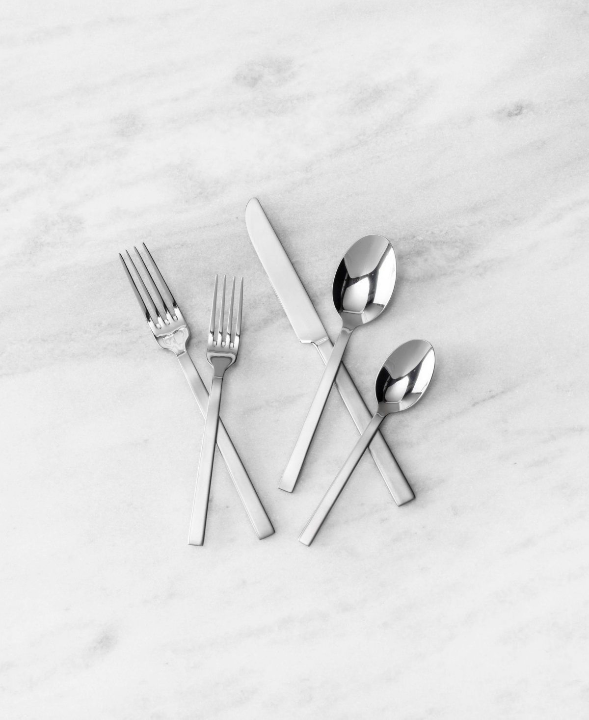 Fortessa Viggo Satin 40-pc. Flatware Set, Service For 8 In Stainless Steel