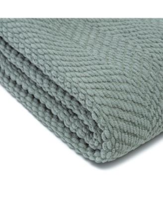 Premium Textured Knit Soft Cozy Blanket, Thrown