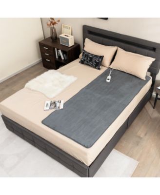 Electric Heated Mattress Pad with 5 Heating Levels and Overheat Protection