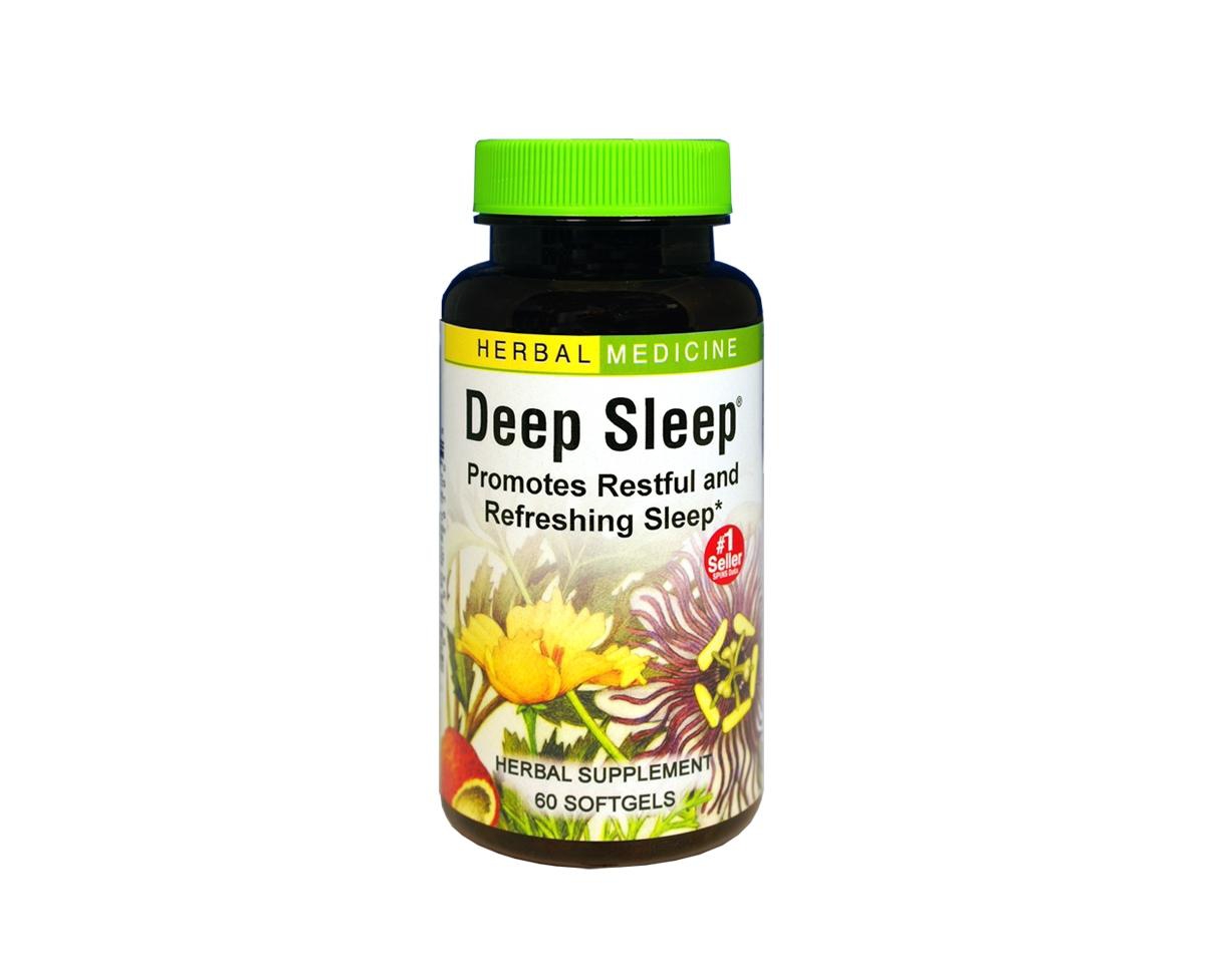 Deep Sleep - Herbal Sleep Aid - 60 Softgels