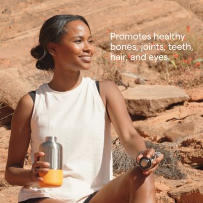 Ionic Biotin + Collagen – Supports Healthy Hair, Skin & Strong Joints – Strawberry Mango Flavor, 2 fl oz