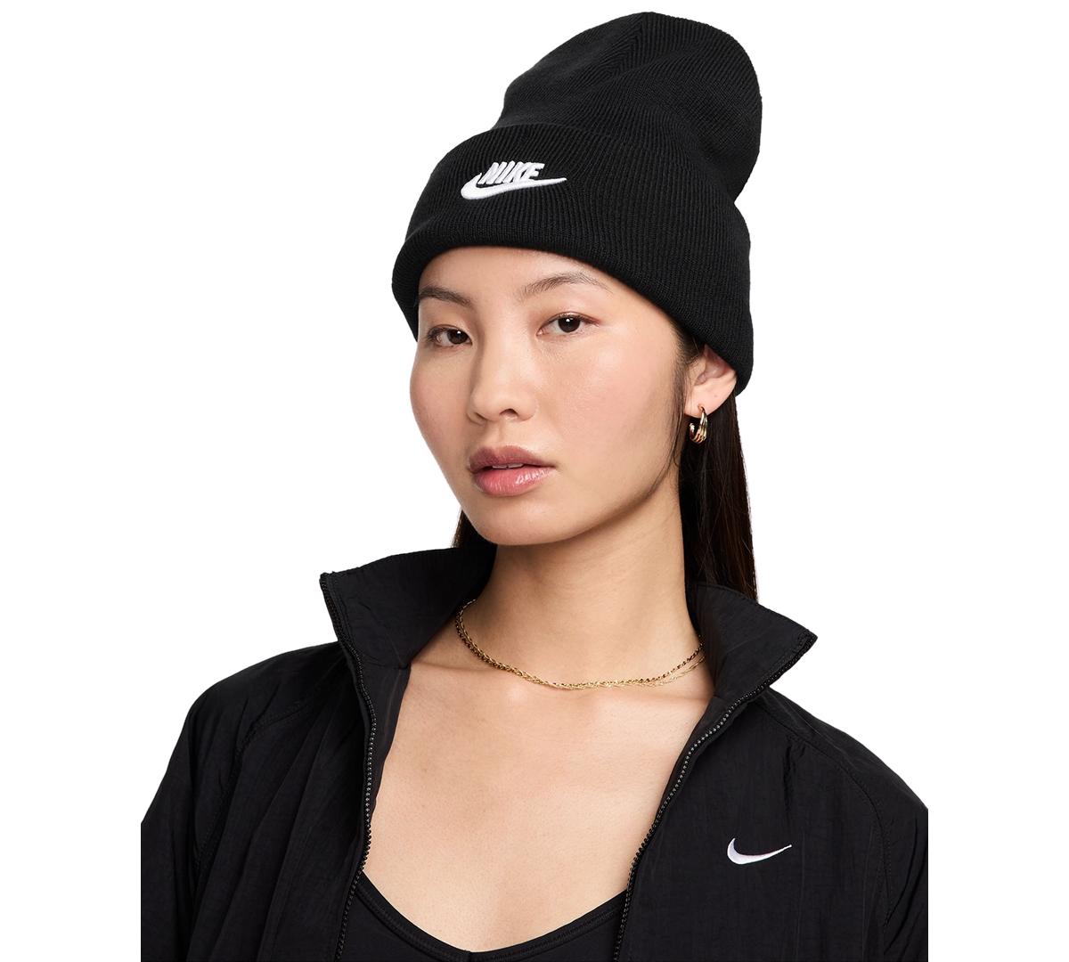 Nike Peak Futura Beanie In Black