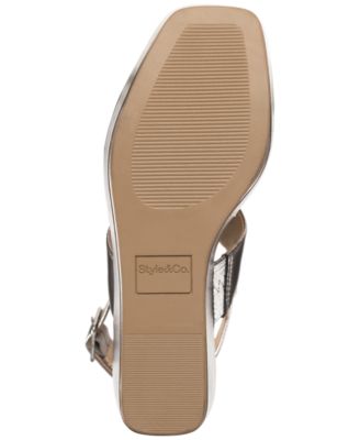 Women's Ardenn Double-Strap Wedge Sandals, Created for Macy's