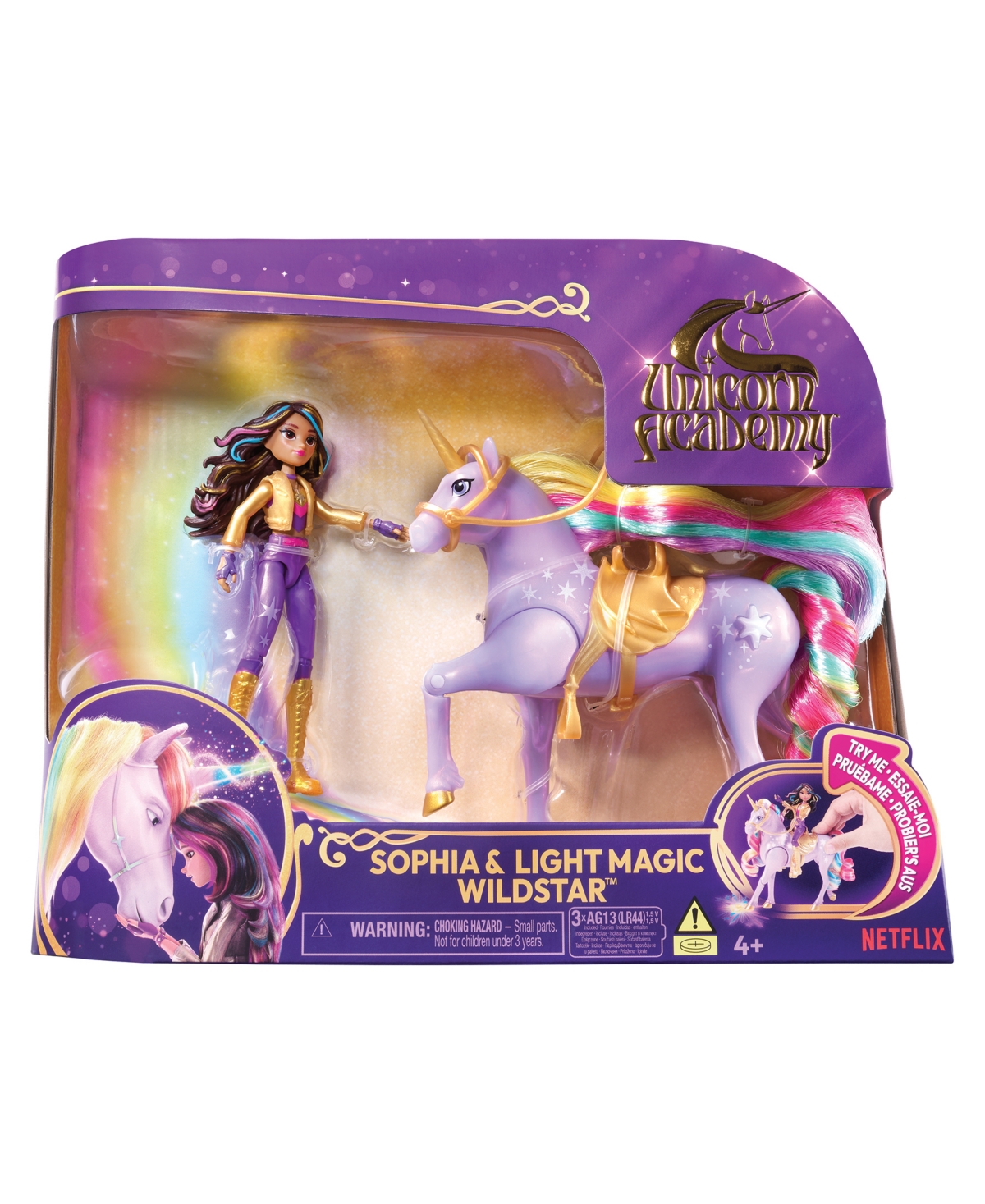 Unicorn Academy Sophia Light Magic Wildstar Toys In Multi Color