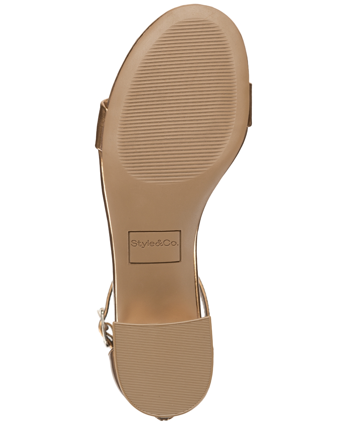 Style & Co Women's Janiee Ankle-Strap Block-Heel Sandals, Created for Macy's