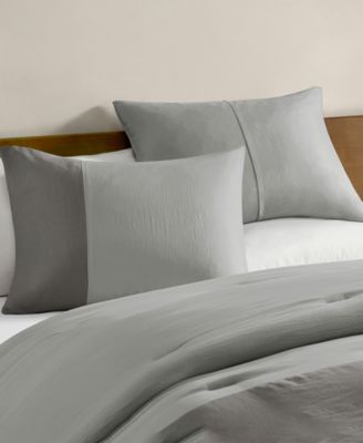 Miro Soft Washed Color Block 2-Pc. Comforter Set, Twin/Twin XL