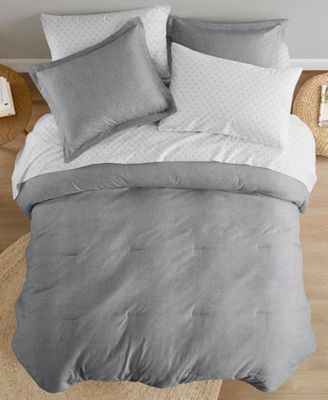 Camden Chambray 7-Piece. Comforter Set, Queen