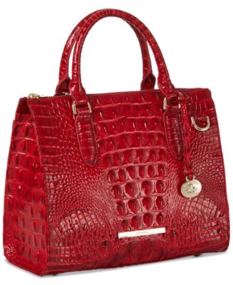 Anywhere Convertible Melbourne Embossed Leather Satchel