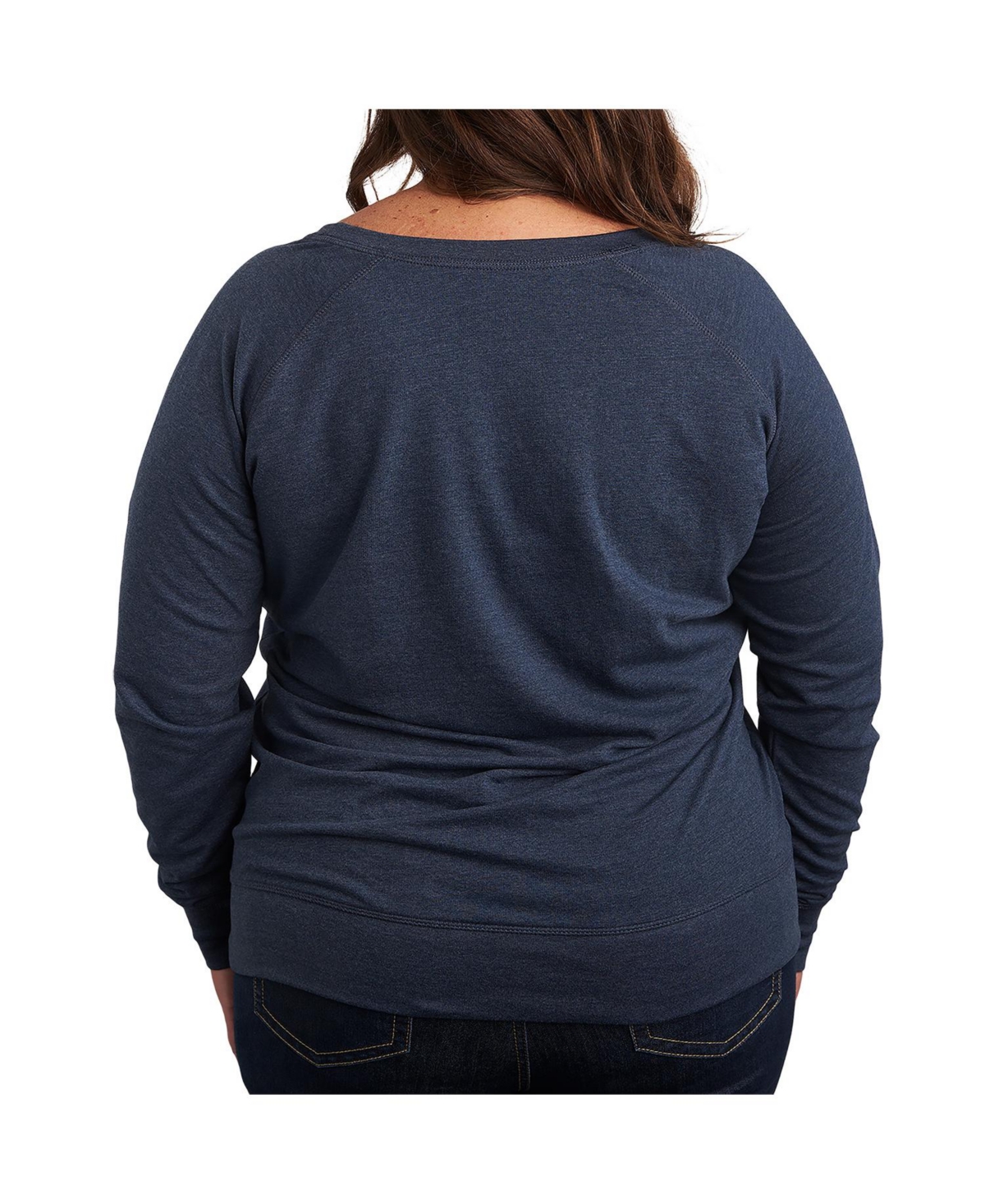 Hybrid Apparel Plus Size Grinch Ew People Graphic Pullover T-shirt In Blue