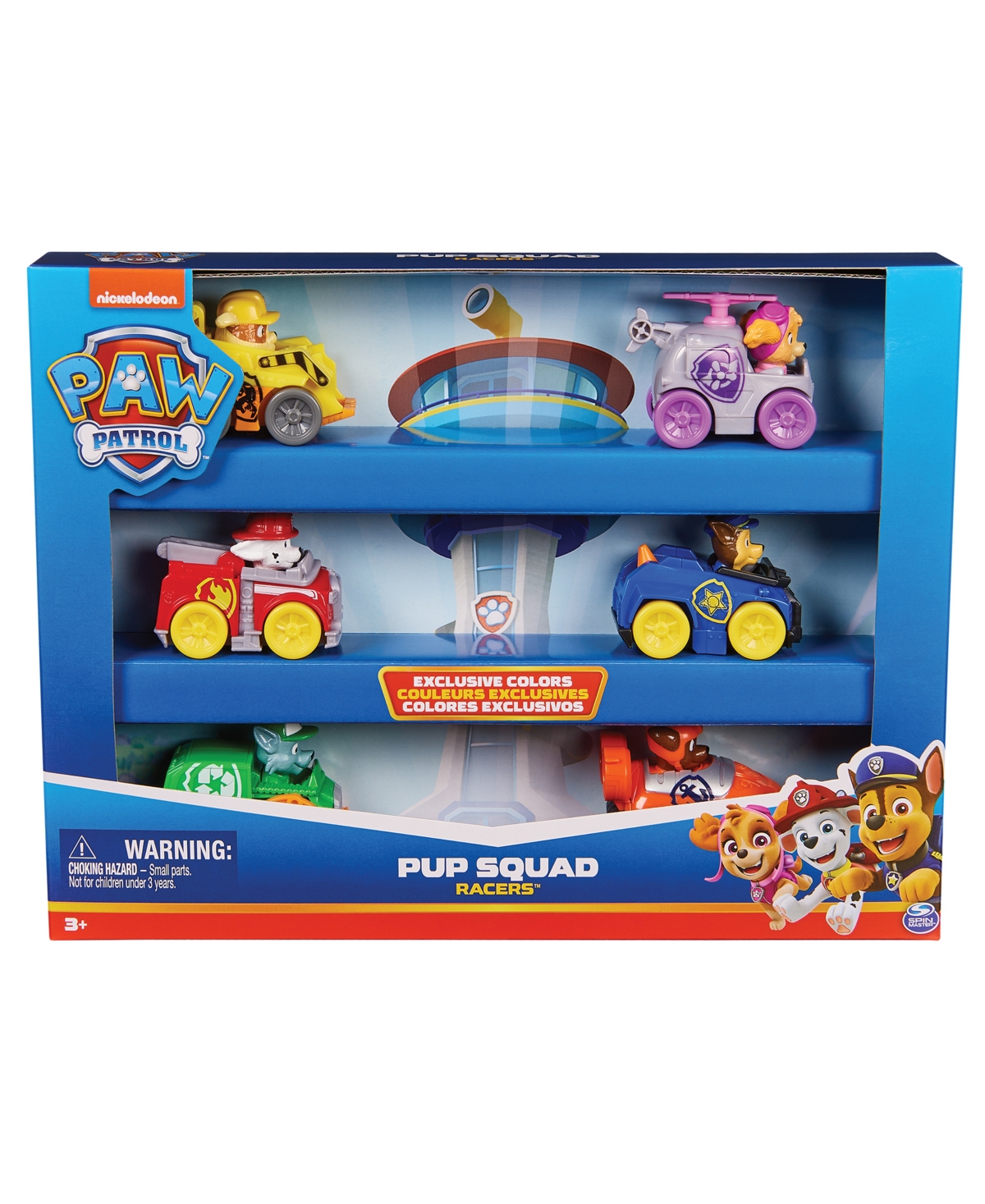 Paw Patrol Pup Squad Racers Toys In Multi Color