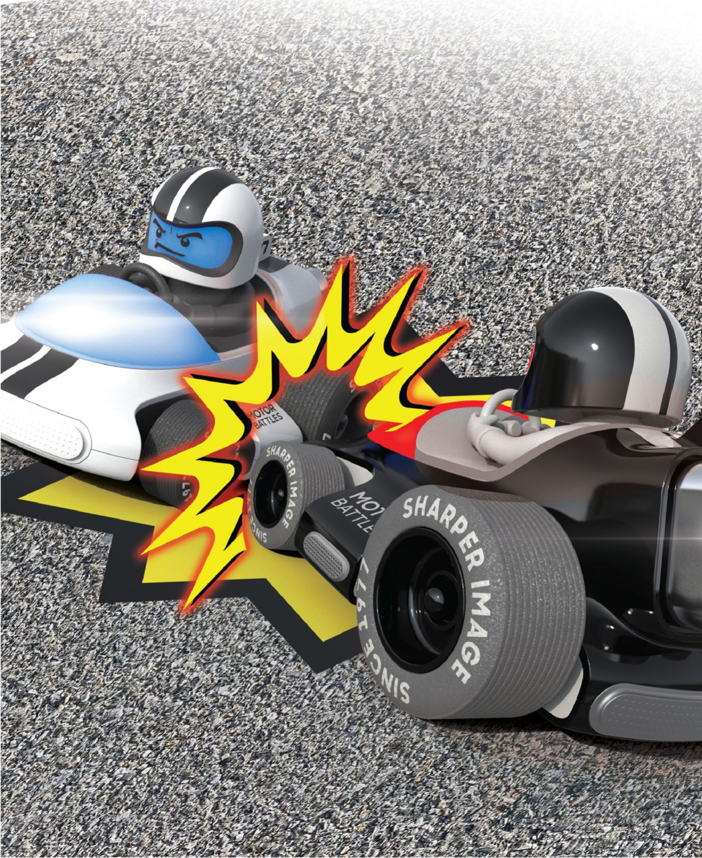 Детские игрушки Sharper Image Motor Battles, Remote Control Team Battle Racers — фото 2