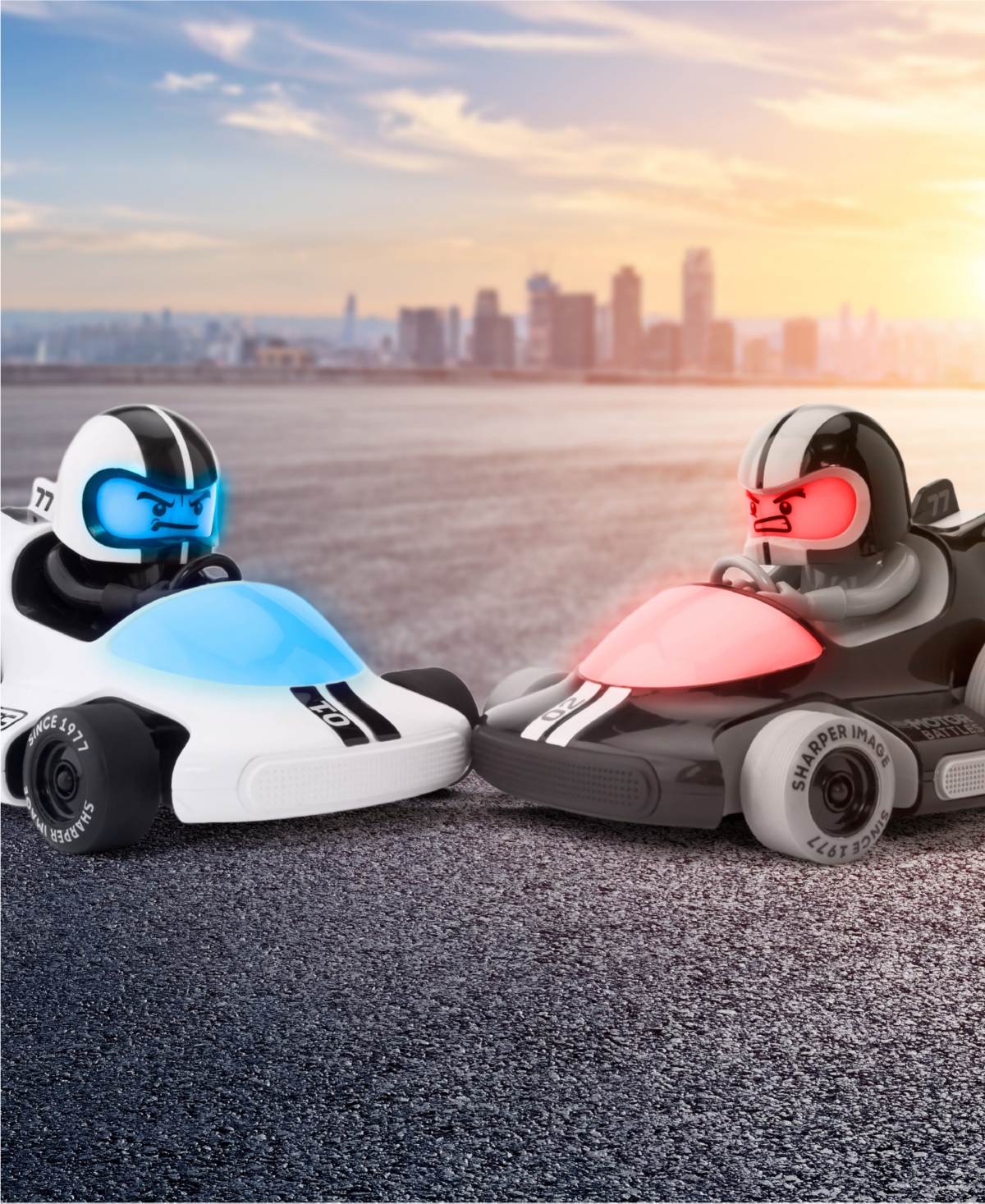 Sharper Image Motor Battles, Remote Control Team Battle Racers In No Color