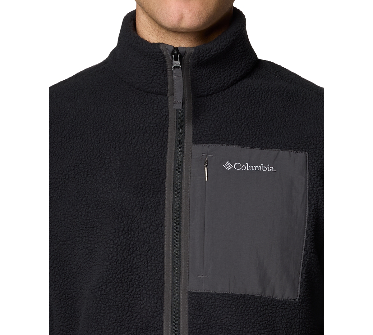 Columbia Men's Kenton Park Full-Zip Fleece Jacket - Shark
