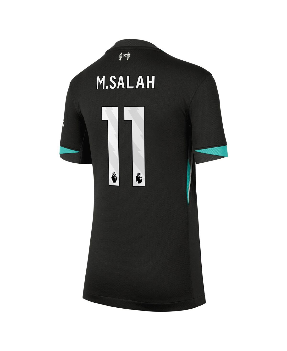 Nike Big Boys and Girls Mohamed SalahLiverpool 2024/25 Away Replica Jersey - Forest Green
