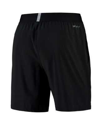 Men's Black Purdue Boilermakers 2024/25 Sideline Performance Woven Shorts