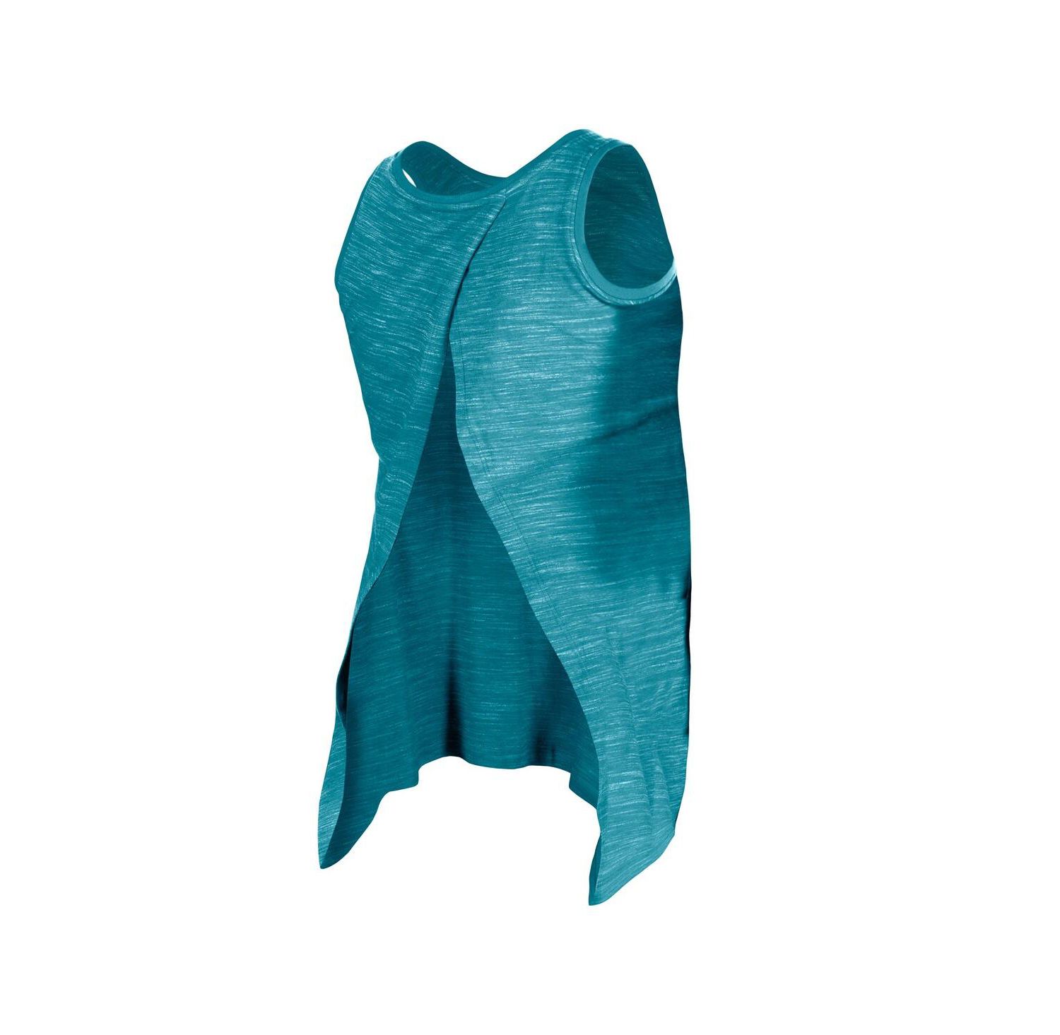 Women's Teal Jacksonville Jaguars Space Dye Active Tank Top
