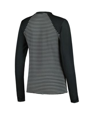 売れ筋商品|||アンティグア カットソー トップス レディース Women's Black Pittsburgh Steelers Maverick Waffle Henley Long Sleeve T-Shirt Black, White Antigua Women's Black Pittsburgh Steelers Maverick Waffle