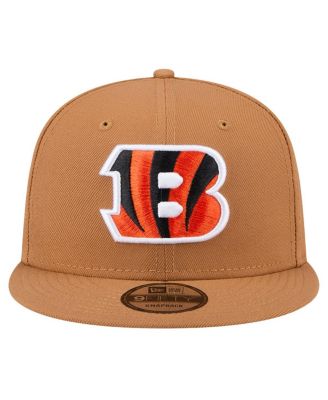 Men's Tan Cincinnati Bengals Color Pack 9FIFTY Snapback Hat with Side Patch