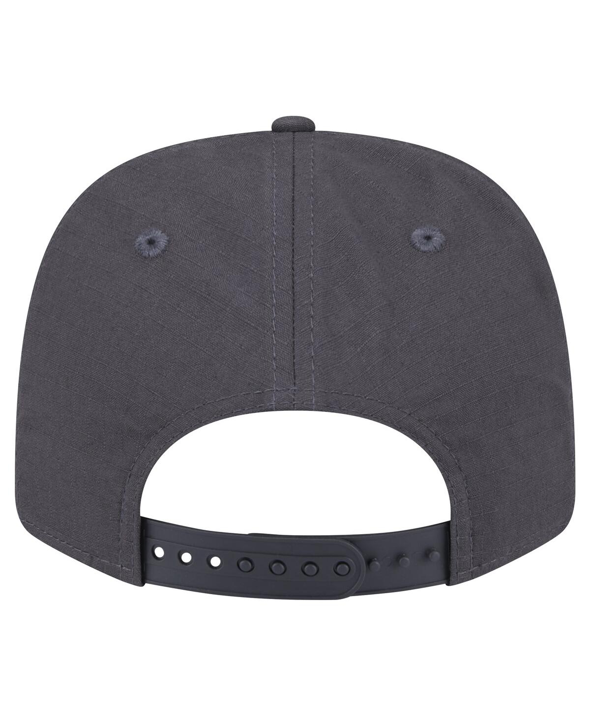 New Era Men'sBoston Celtics Team Elevated Patch 9SEVENTY Adjustable Hat - Graphite