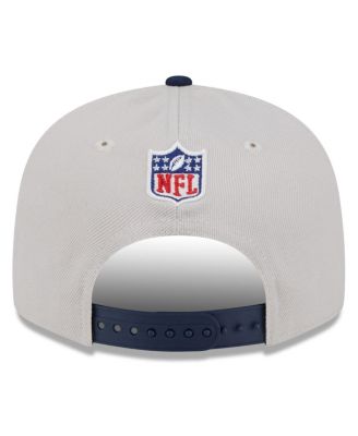 Men's Stone/Navy Dallas Cowboys 2024 Sideline Historic 9FIFTY Snapback Hat