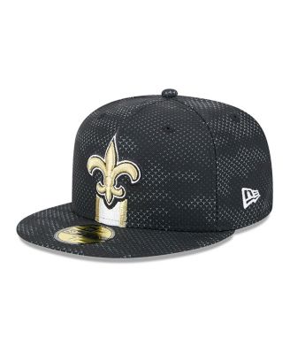 Men's Black New Orleans Saints 2024 Sideline 59FIFTY Fitted Hat