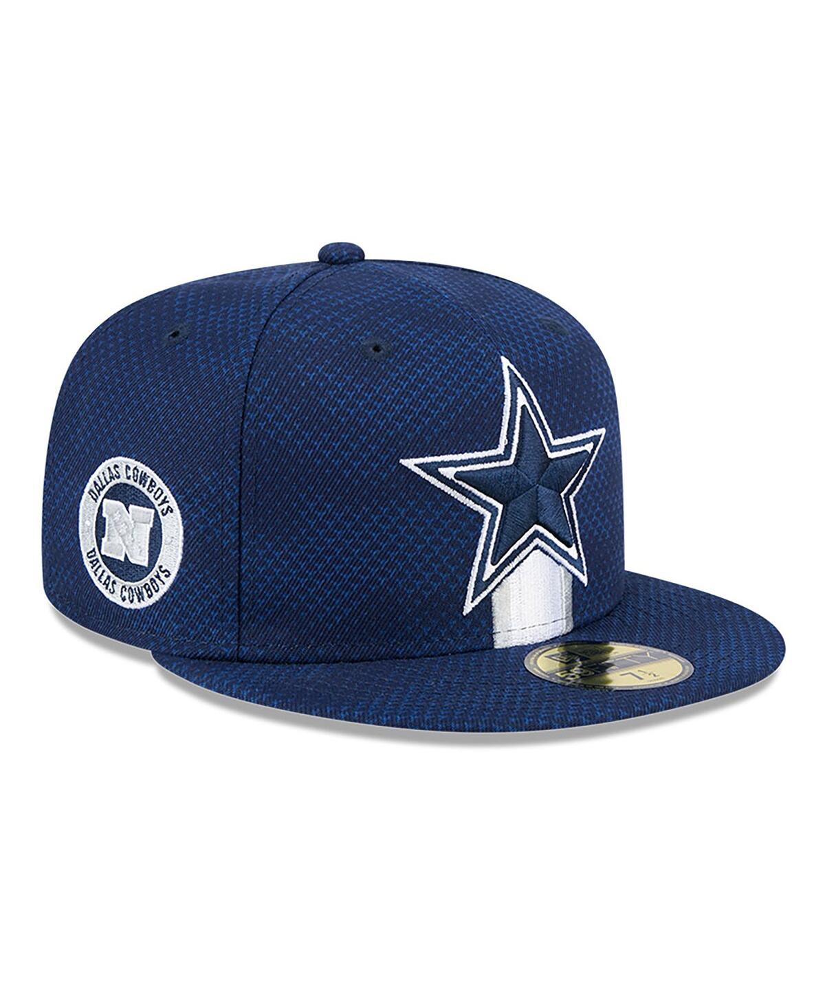 New Era Men's Navy Dallas Cowboys 2024 Sideline 59fifty Fitted Hat