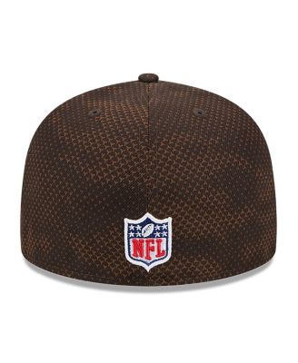 Men's Brown Cleveland Browns 2024 Sideline 59FIFTY Fitted Hat
