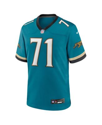 Men's Tony Boselli Teal Jacksonville Jaguars Prowler Throwback Retired Player Game Jersey