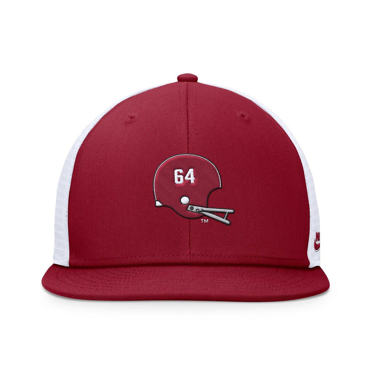 Мужская кепка Nike Crimson/White Alabama Crimson Tide Legacy Pro Snapback Hat — фото 2
