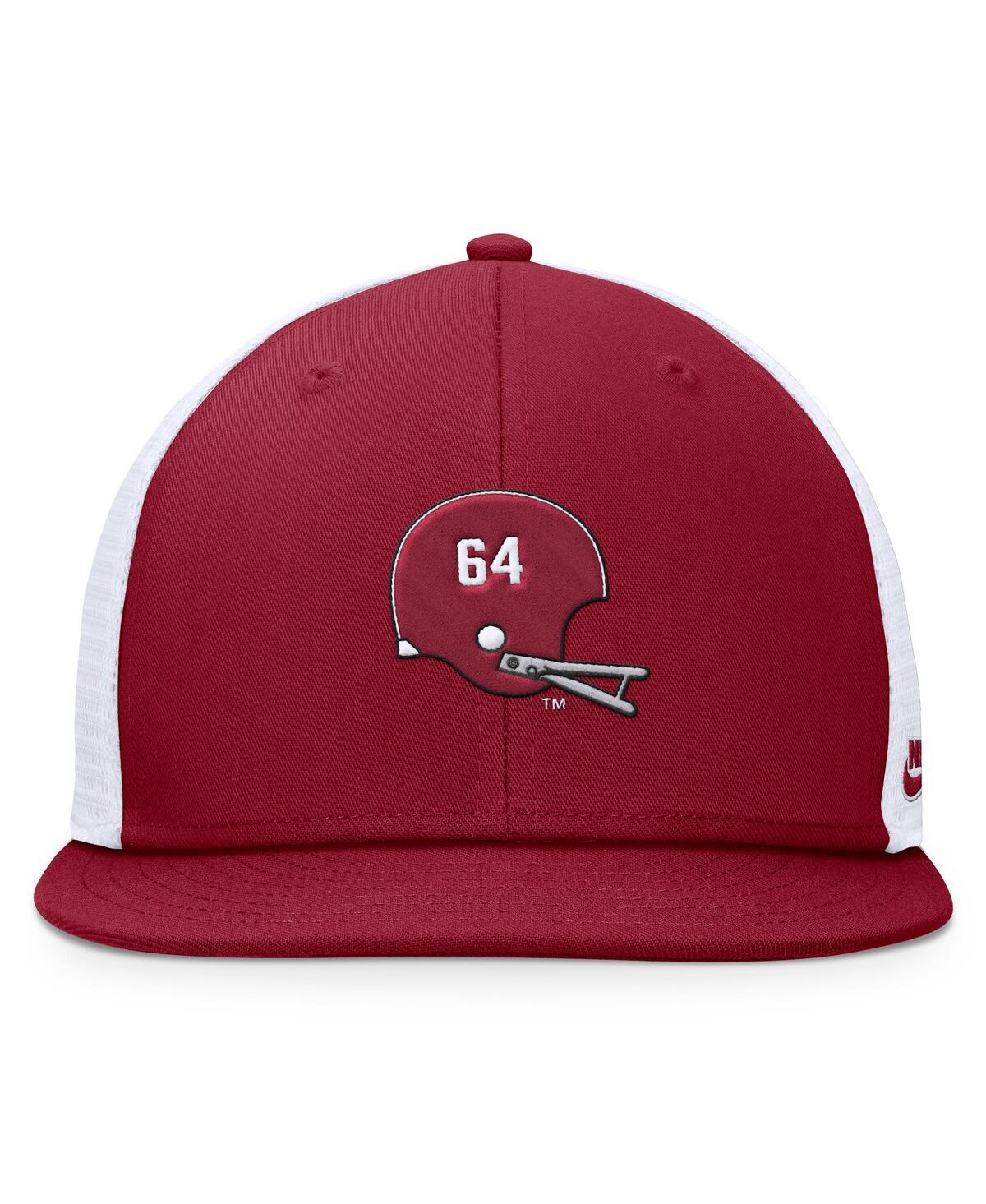 Nike Men's Crimson/white Alabama Crimson Tide Legacy Pro Snapback Hat In Crimson,white