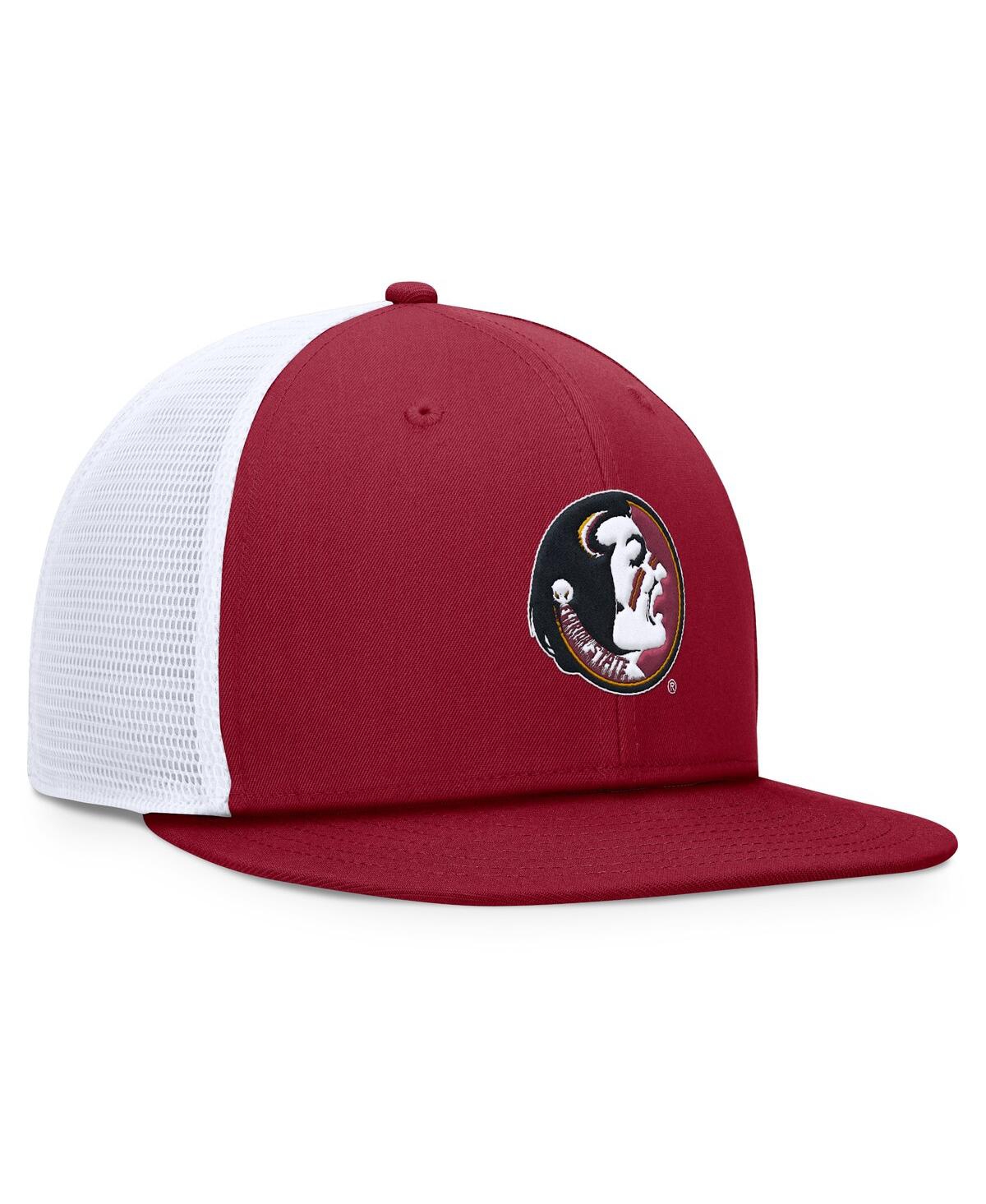 Nike Men's Garnet/white Florida State Seminoles Legacy Pro Snapback Hat In Garnet,white