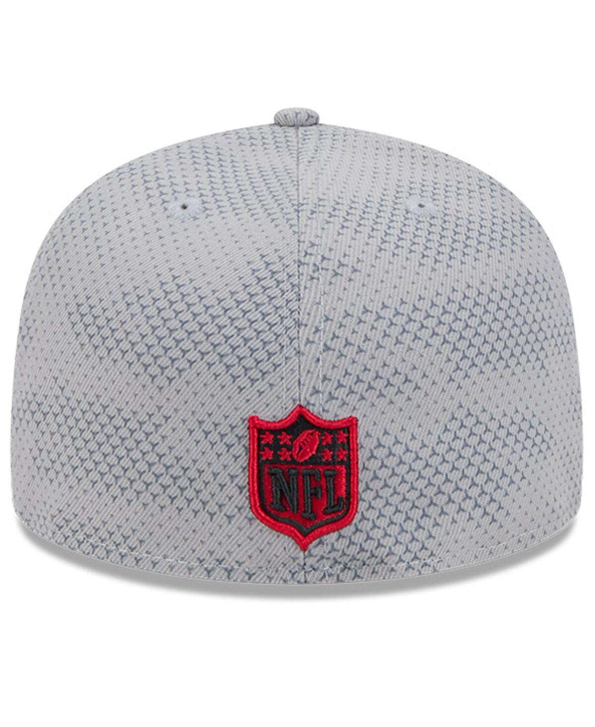New Era Men's Gray San Francisco 49ers 2024 Sideline 59fifty Fitted Hat In Gray