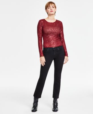 Women's Sweet Straight Leg Jeans