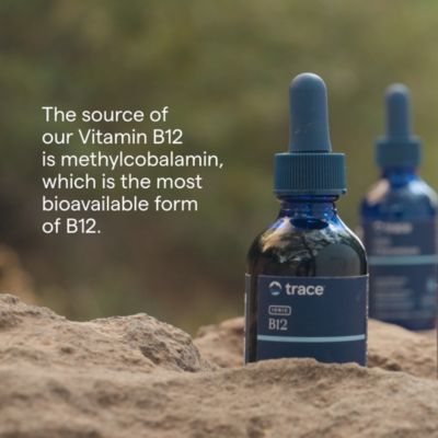 Ionic B12: Liquid B12 & magnesium for nerve health, enzyme & vitality support. Natural grape flavor. 2 fl oz (59 servings).