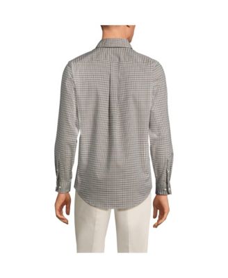 Men's Tailored Fit No Iron Twill Long Sleeve Shirt
