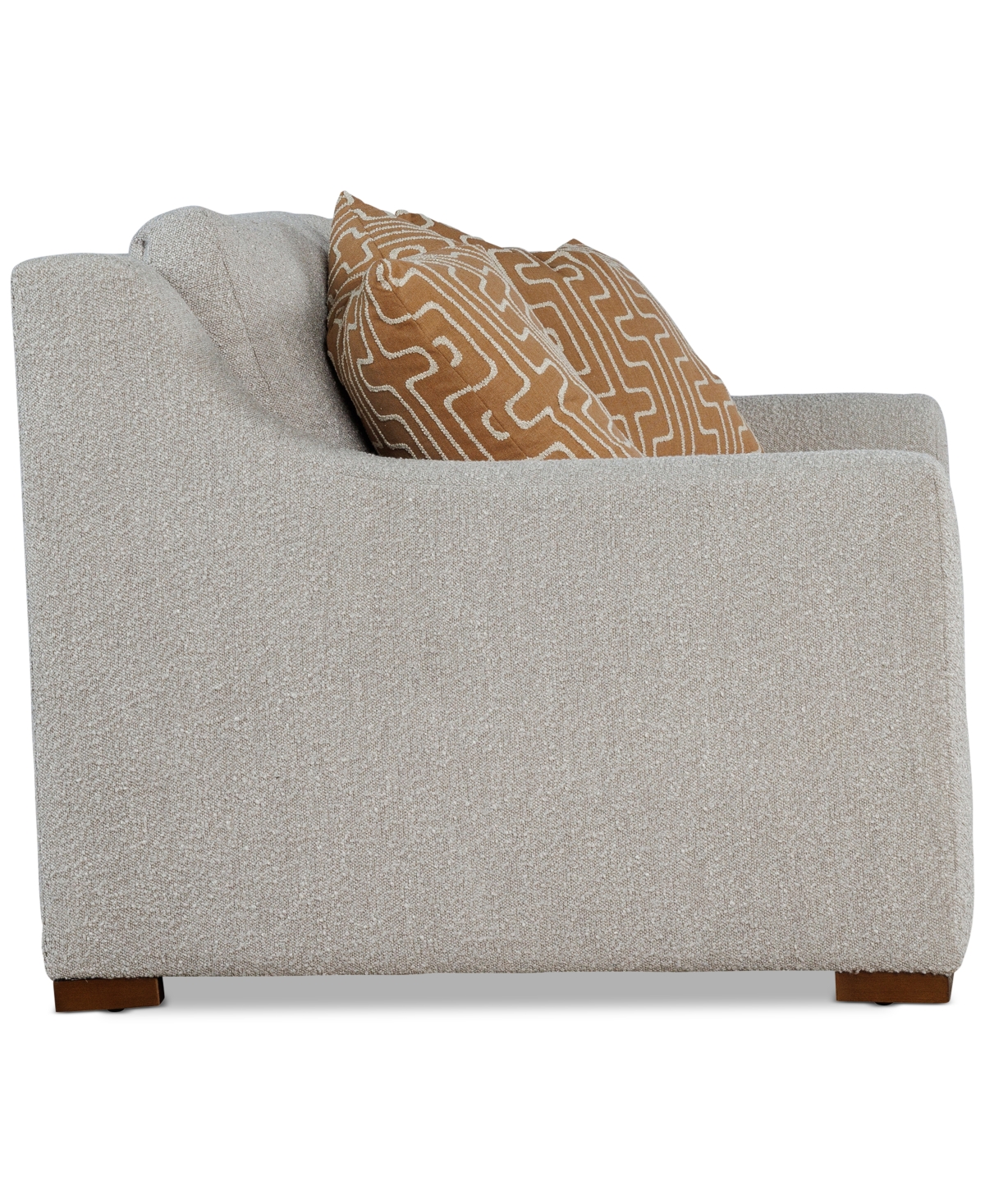 Macy's Morgane Fabric Loveseat, Created For  In Dove