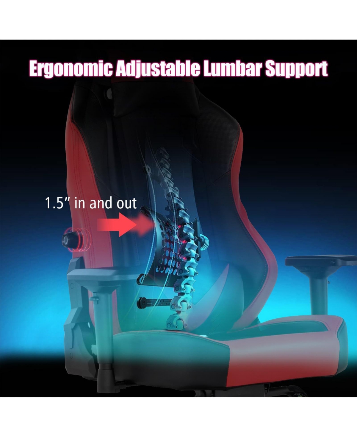 Sugift 360 Swivel Computer Chair with Casters