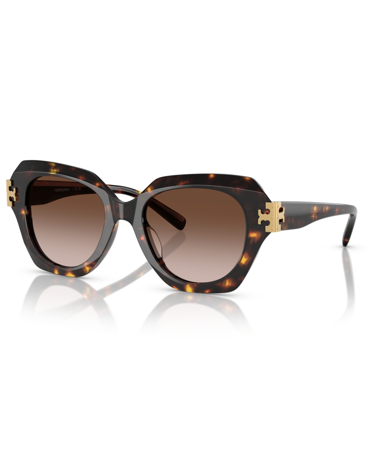 Tory Burch Women's Sunglasses Ty7215u In Brown Tortoise