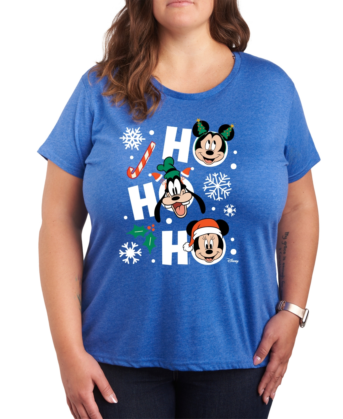 Hybrid Apparel Plus Disney Ho Graphic T-shirt