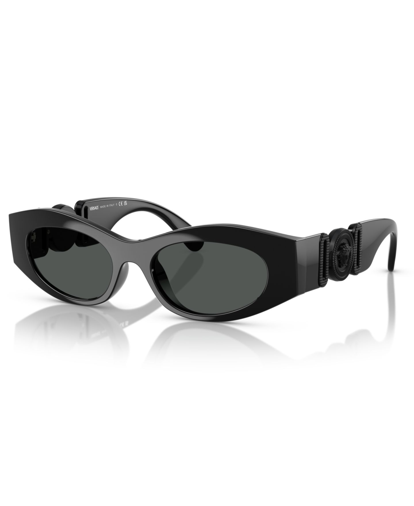 Женские солнцезащитные очки Versace Sunglasses VE4480U, цвет: Чёрный — фото 1